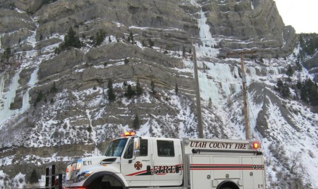 Utah County Fire's Engine 11, courtesy Utah County Fire...