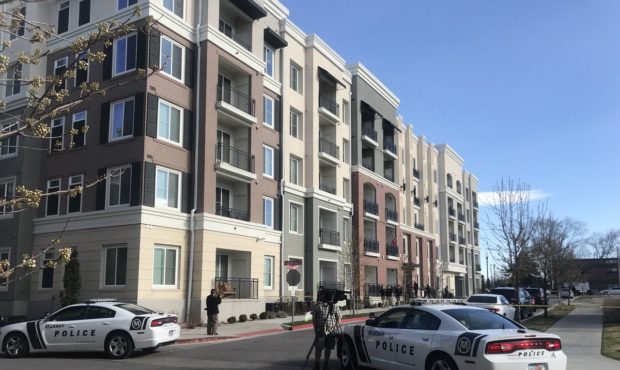 One person is dead after a shooting in Murray Thursday. (Photo Credit: Nicole Vowell, KSL TV) Follo...