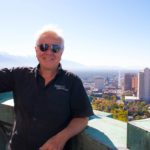 Doug Wright on top of the Utah State capitol building. 