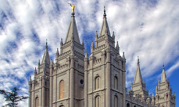 Temple Square On A Cloudy Day abuse prevention...