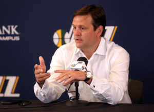 Jazz GM Dennis Lindsey talks about the team's chemistry from last season.