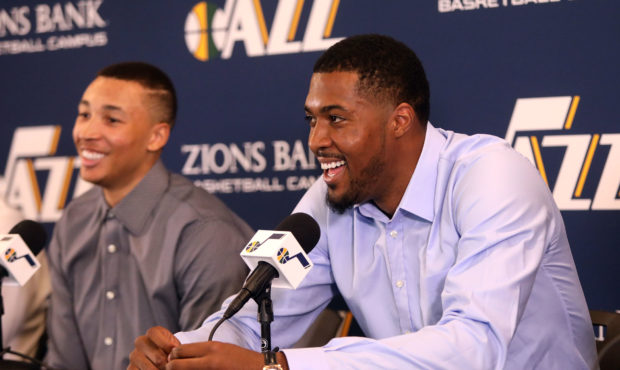The Utah Jazz re-sign Derrick Favors, Dante Exum, and Raul Neto....