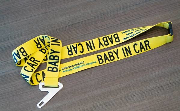 Baby Safety Snap lanyard (Photo: Intermountain Health Care)...