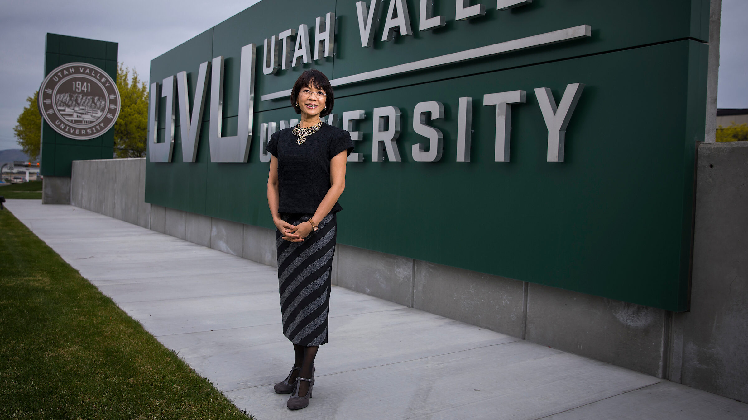 Astrid Tuminez will be Utah Valley University's first female president...