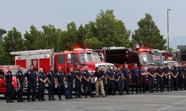 Draper firefighters mourn the loss of one of their own...