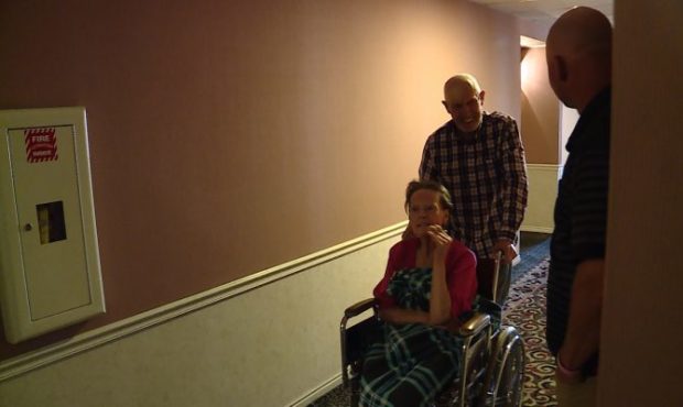 Residents of Elk Ridge Assisted Living Center are temporarily staying at a hotel...