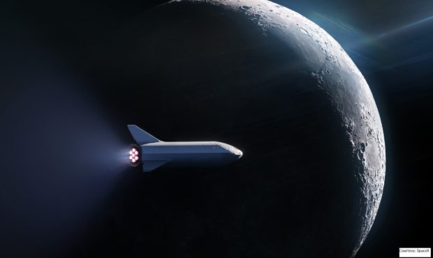 SpaceX to announce first private flight around the Moon Mon. Sept. 17...