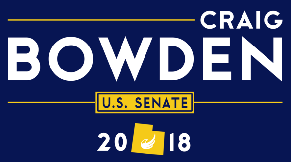 A campaign sign for Craig Bowden...