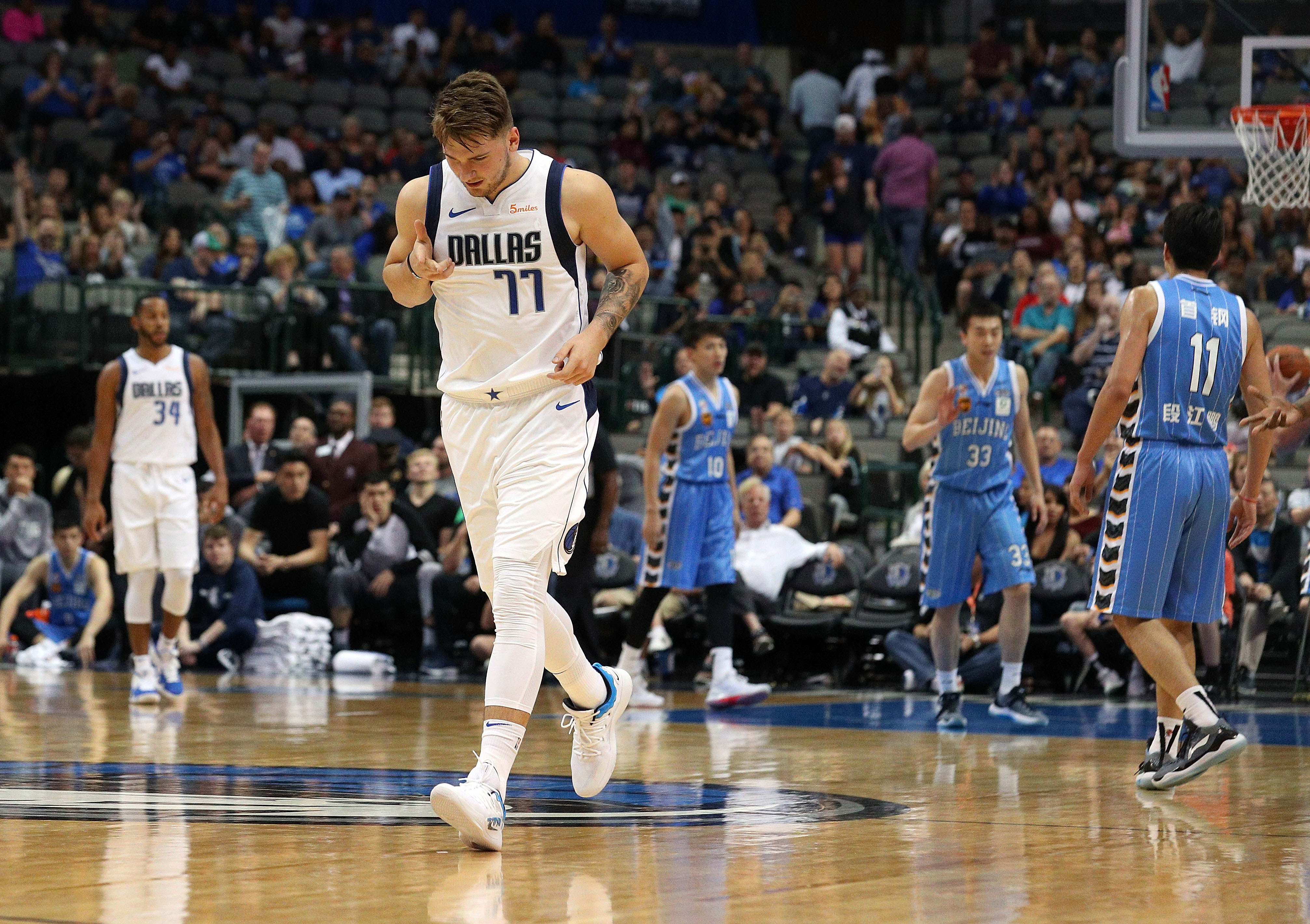 Clint Capela's offseason activity will leave soccer fan Luka Doncic wanting  him on Mavs roster