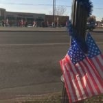 Fellow soldiers, people on motorcycles, and people in the community gathered today to pay tribute to Major Brent Taylor who died while serving in Afghanistan. His body was finally delivered to Utah on Wednesday. (Caitlin Burchill, KSL)