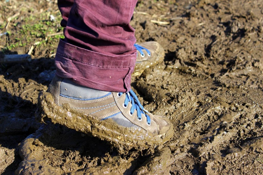 Muddy Shoes