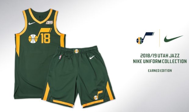 The Utah Jazz will debut their green Earned Edition jerseys in the team's Christmas Day showdown ve...