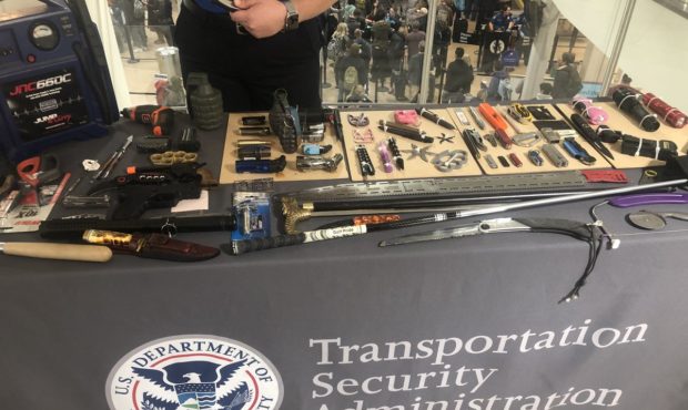airport security weapons...