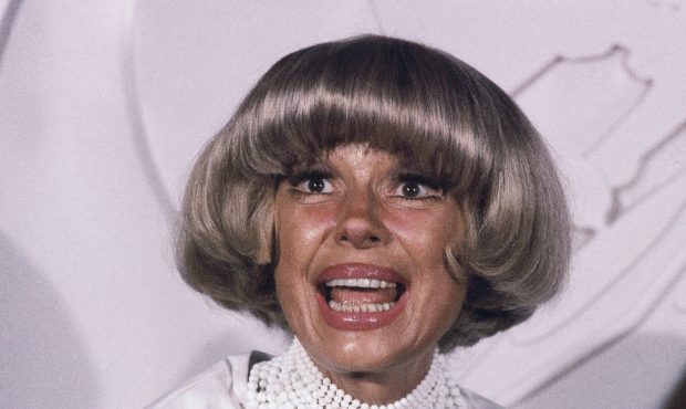 FILE - This Feb. 24, 1982 file photo shows actress Carol Channing at the Grammy Awards in Los Angel...