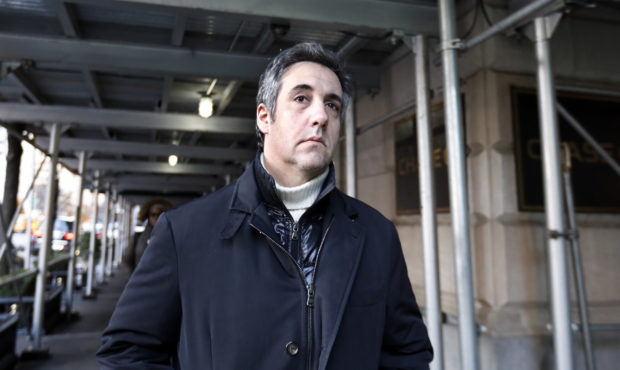 FILE - In this Dec. 7, 2018 file photo, Michael Cohen, former lawyer to President Donald Trump, lea...
