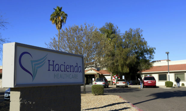 FILE - This Friday, Jan. 4, 2019, file photo shows Hacienda HealthCare in Phoenix. Two doctors who ...