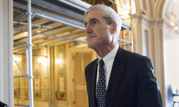 FILE - In this June 21, 2017, file photo, special counsel Robert Mueller departs after a meeting on...