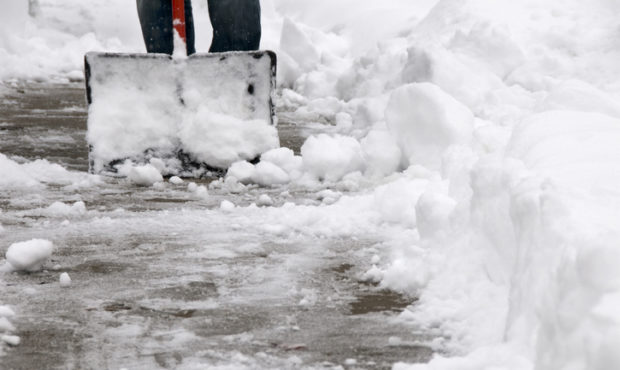snow shovel driveway dialysis...