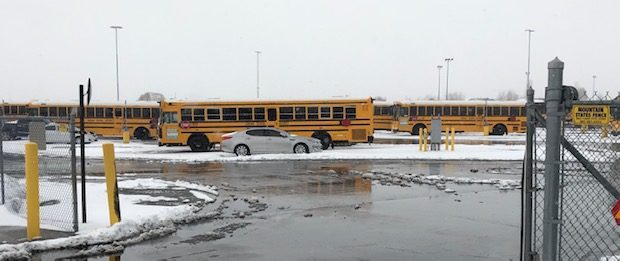 bus driver snowstorm...