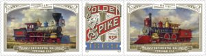 Golden Spike stamps