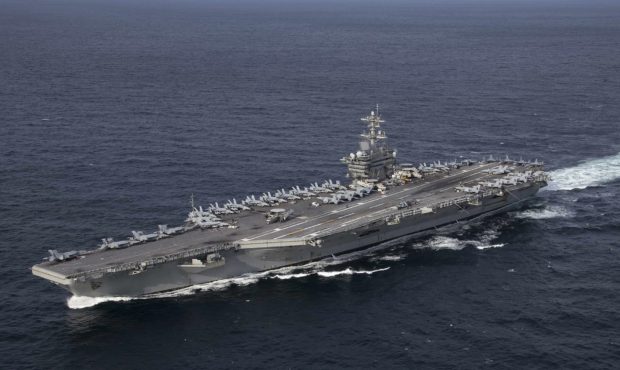 (Jan. 30, 2019) The Nimitz-class aircraft carrier USS Abraham Lincoln (CVN 72) transits the Atlanti...