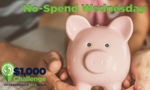 Today is Dave and Dujanovic's "No-Spend Wednesday" can you go...