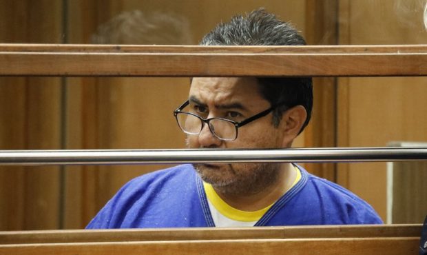 Naason Joaquin Garcia appears in court in Los Angels on Monday, June 10, 2019. Prosecutors in a cas...