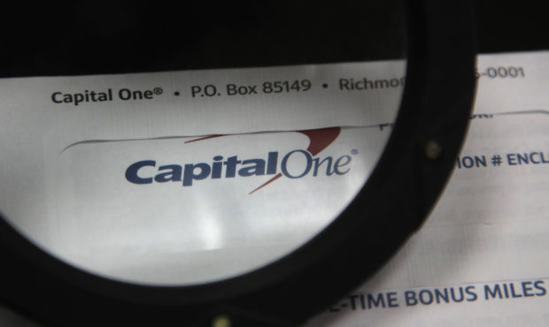 This July 22, 2019, photo shows Capital One mail in North Andover, Mass. A security breach at Capit...