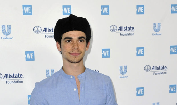 FILE - In this April 25, 2019, file photo, Cameron Boyce arrives at WE Day California at The Forum ...