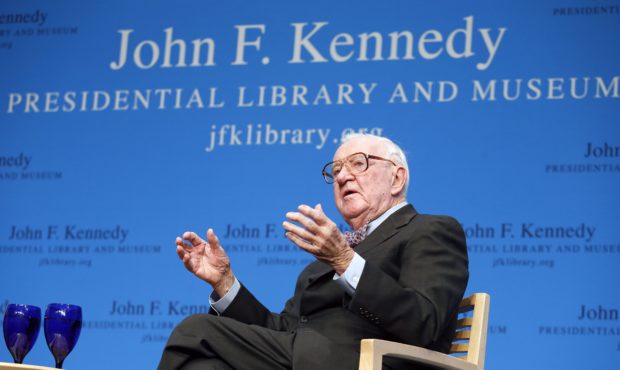FILE - In this May 20, 2013 file photo, retired U.S. Supreme Court Justice John Paul Stevens talks ...