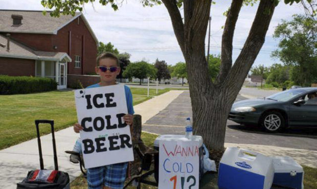 In this Tuesday, July 16, 2019 photo provided by the Brigham City Police Department, Seth Parker st...