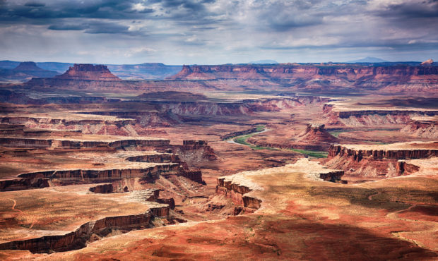 The beautiful landscape of Canyonlands National Park in Utah, USA....