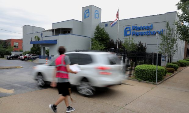 FILE - In this June 21, 2019, file photo, a motorist enters Planned Parenthood of the St. Louis Reg...