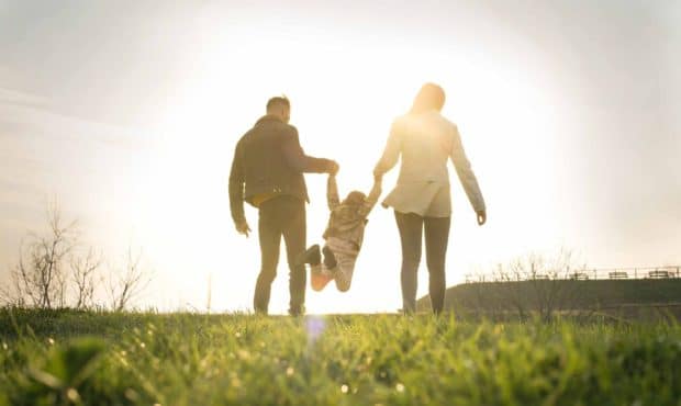 Having children will make you happier than staying childless, according to a new study, but not unt...