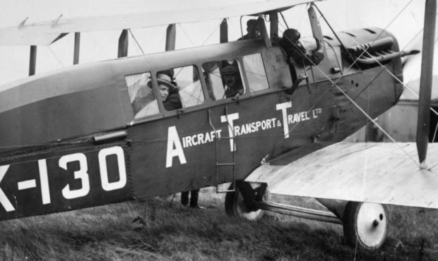 On August 25, 1919, the first regular international passenger air service took place between London...