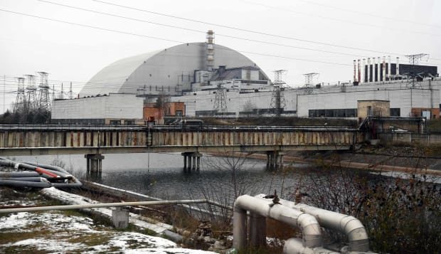 The structure of the New Safe Confinement covering the 4th block of the Chernobyl Nuclear Power Pla...