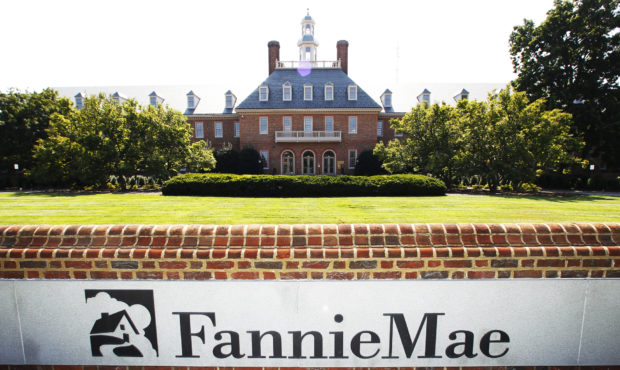 FILE - This Monday, Aug. 8, 2011, file photo shows the Fannie Mae headquarters in Washington. The T...