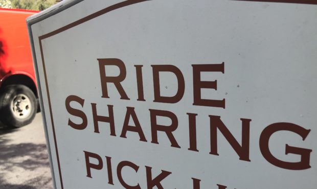 Rideshare sign...