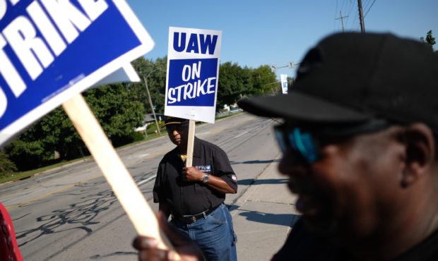 The United Auto Workers union strike against GM showed no signs of a quick conclusion as its impact...