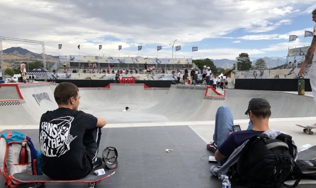An unveiling was held on Tuesday for a new Olympic-style skate park in Salt Lake City. (PHOTO: Cour...