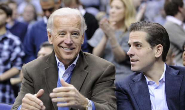 FILE - In this Jan. 30, 2010, file photo, Vice President Joe Biden, left, with his son Hunter, righ...