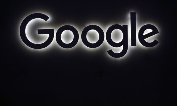 FILE - This Friday, June 16, 2017, file photo shows the Google logo at a gadgets show in Paris. Goo...