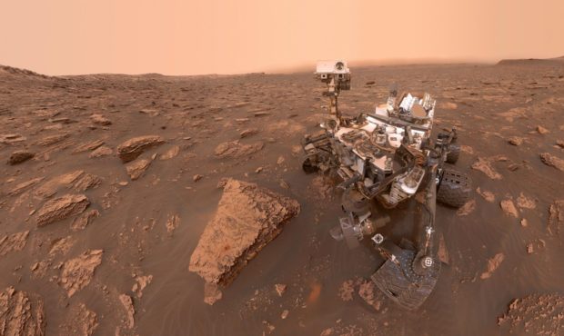 NASA's Curiosity rover has found sediments containing sulfate salt in Gale Crater, a vast, dry anci...