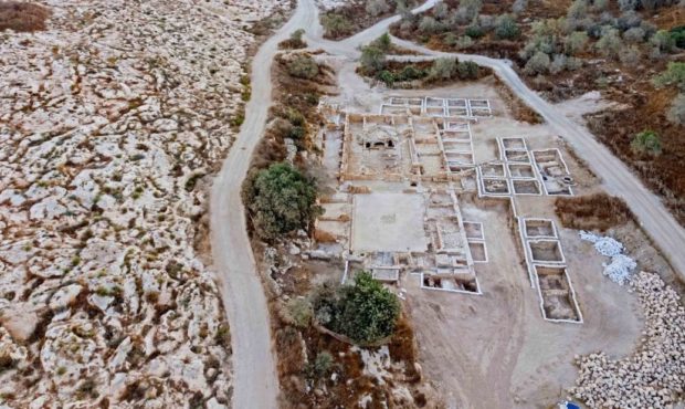 An ancient church dedicated to a mysterious "glorious martyr" was uncovered near Jerusalem, the Isr...