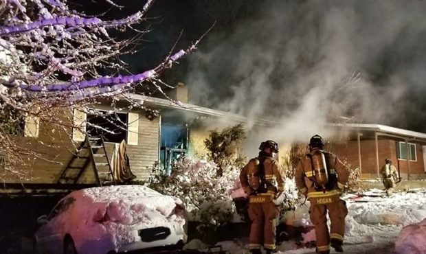 Crews are investigating a fire in Kaysville that left one man dead. Nov. 29, 2019....