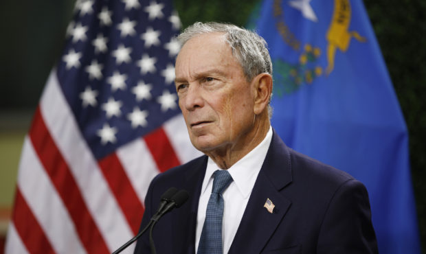 FILE - In this Feb. 26, 2019, file photo, former New York City Mayor Michael Bloomberg speaks at a ...