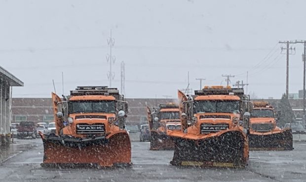 (Photo: Plows at the ready at the UDOT Traffic Operation Center.  Credit: Paul Nelson)...