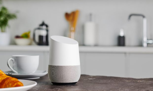 google smart speaker alarm...