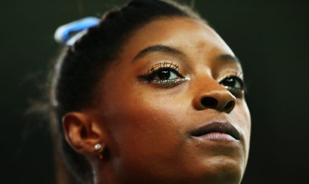 Simone Biles reacted Thursday to a Wall Street Journal report accusing USA Gymnastics of ignoring t...