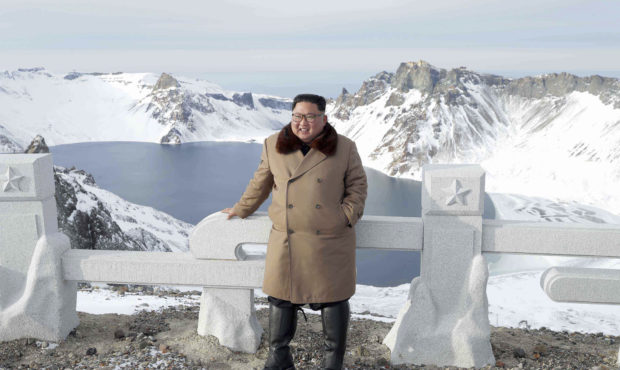 This undated photo provided on Wednesday, Dec. 4, 2019, by the North Korean government shows North ...